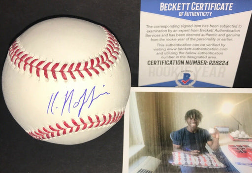 Kristian Robinson Diamondbacks Autographed Signed Baseball Beckett Rookie COA