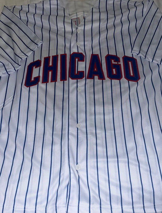 Justin Steele Cubs Auto Signed Home Jersey Custom Beckett HOLOGRAM