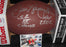 Dan Hampton Chicago Bears Autographed Signed Football PIC SBXX A1