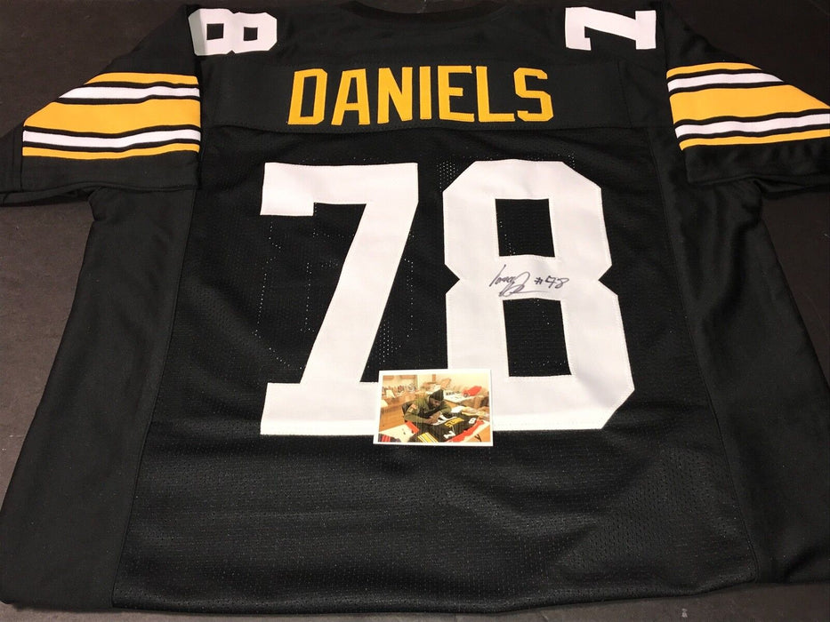 James Daniels #78 Autographed Autographed Jersey Hawkeyes 1 — SidsGraphs