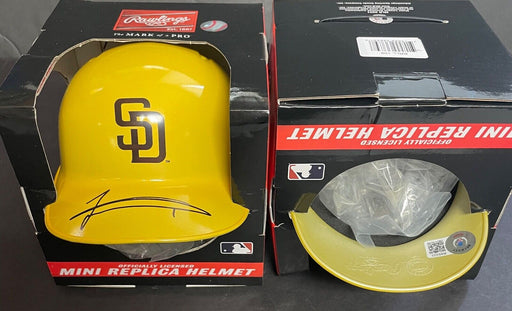 Jackson Merrill Padres Autographed Signed Mini Helmet Beckett Hologram Fanatics