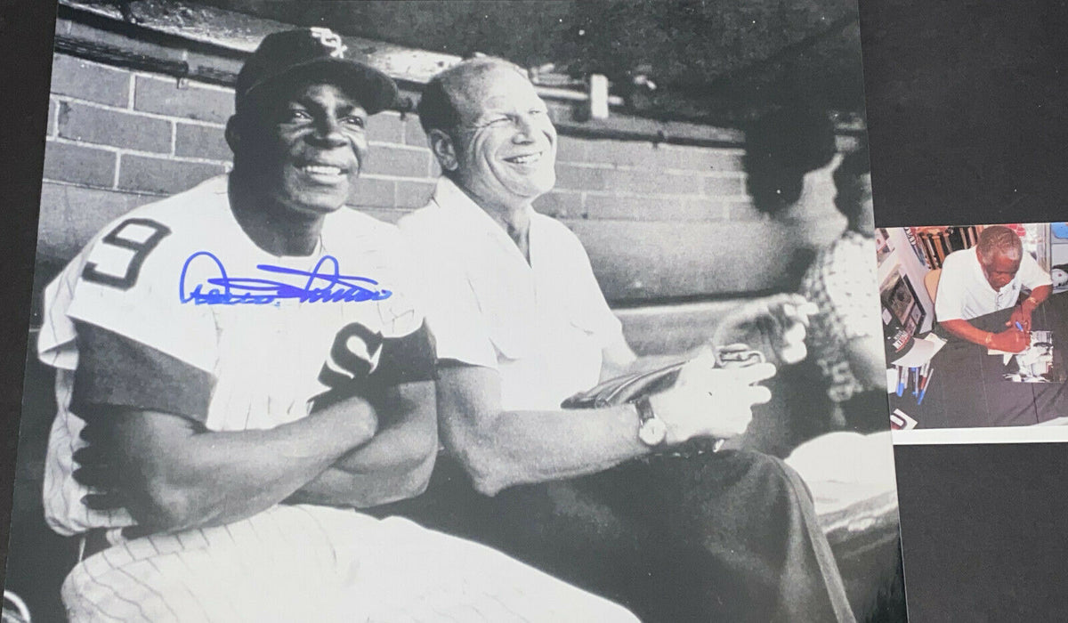 Minnie Minoso Chicago White Sox Autographed Signed 8x10 Veeck