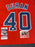Jarren Duran Boston Red Sox Auto Signed Jersey SWATCH 16x20 JSA COA Red .