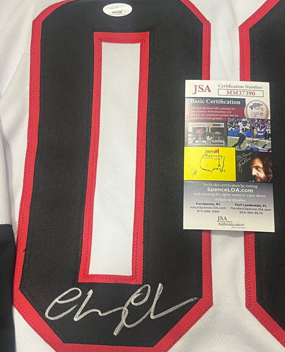 Chevy Chase Christmas Vacation Griswold Auto Signed Hockey Jersey JSA COA