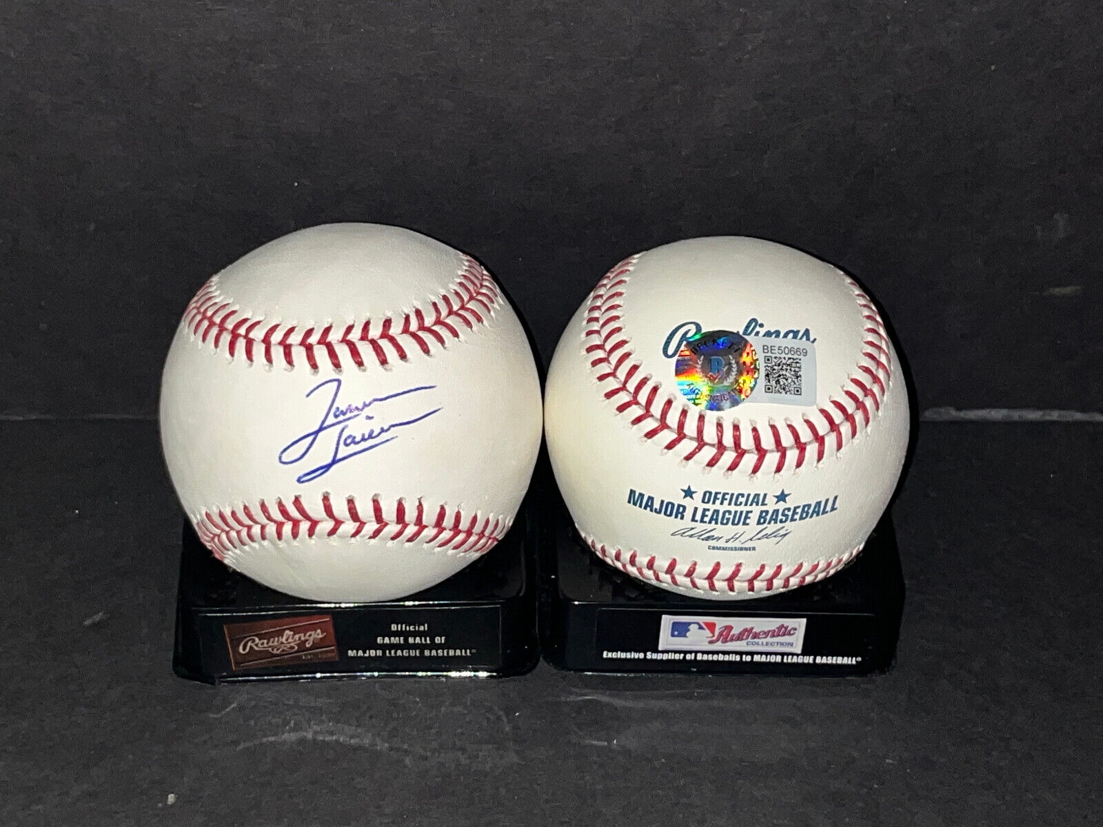 Jameson Taillon Yankees Pirates Autographed Signed MLB Baseball Beckett COA