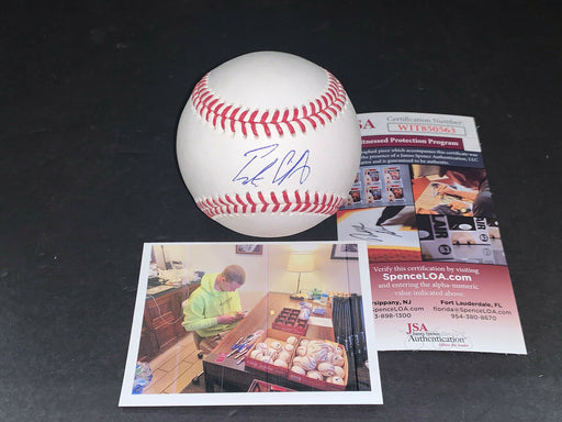 Pete Crow Armstrong Chicago Cubs Auto Signed MLB Baseball JSA COA