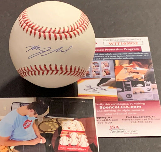 Mick Abel Philadelphia Phillies Autographed Signed Baseball JSA WITNESS COA