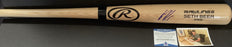 Seth Beer Arizona Diamondbacks Autographed Signed Engraved Blonde Bat Proof BECKETT ROOKIE COA